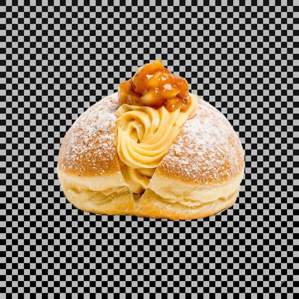 Salted Caramel & Cheesecake Donut