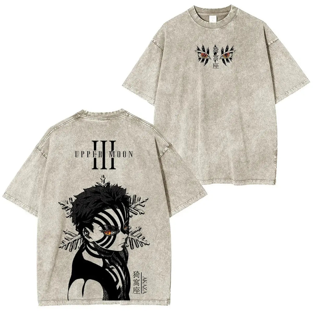 Vintage Washed Anime Graphic Tee
