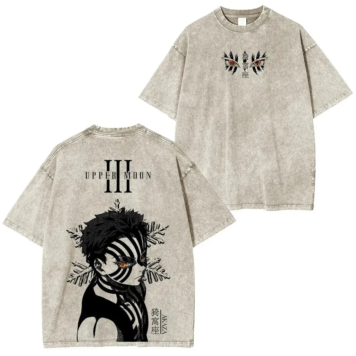 Vintage Washed Anime Graphic Tee