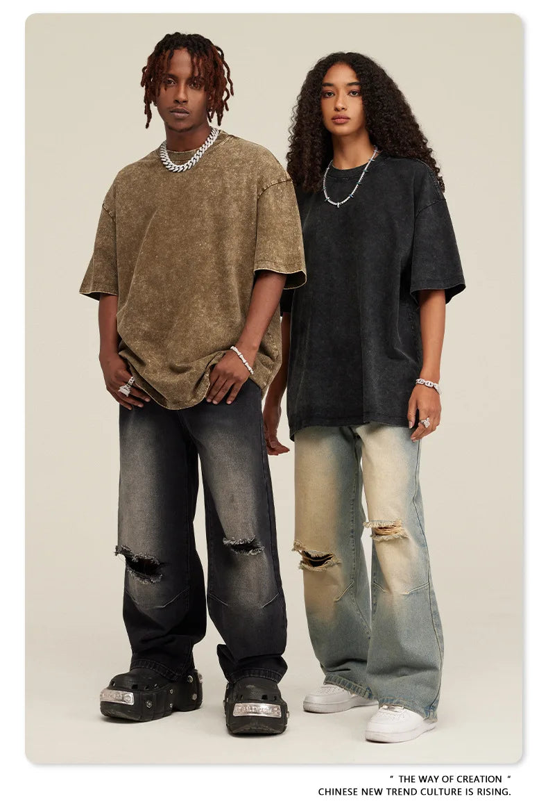Oversized Heavyweight Cotton Tee