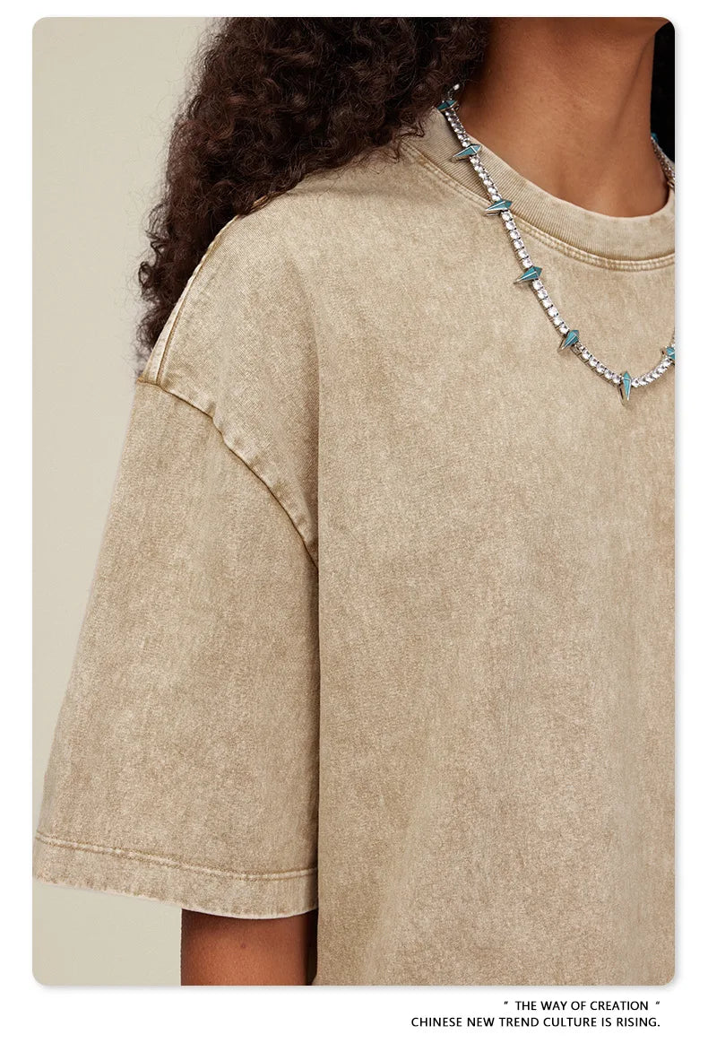 Oversized Heavyweight Cotton Tee