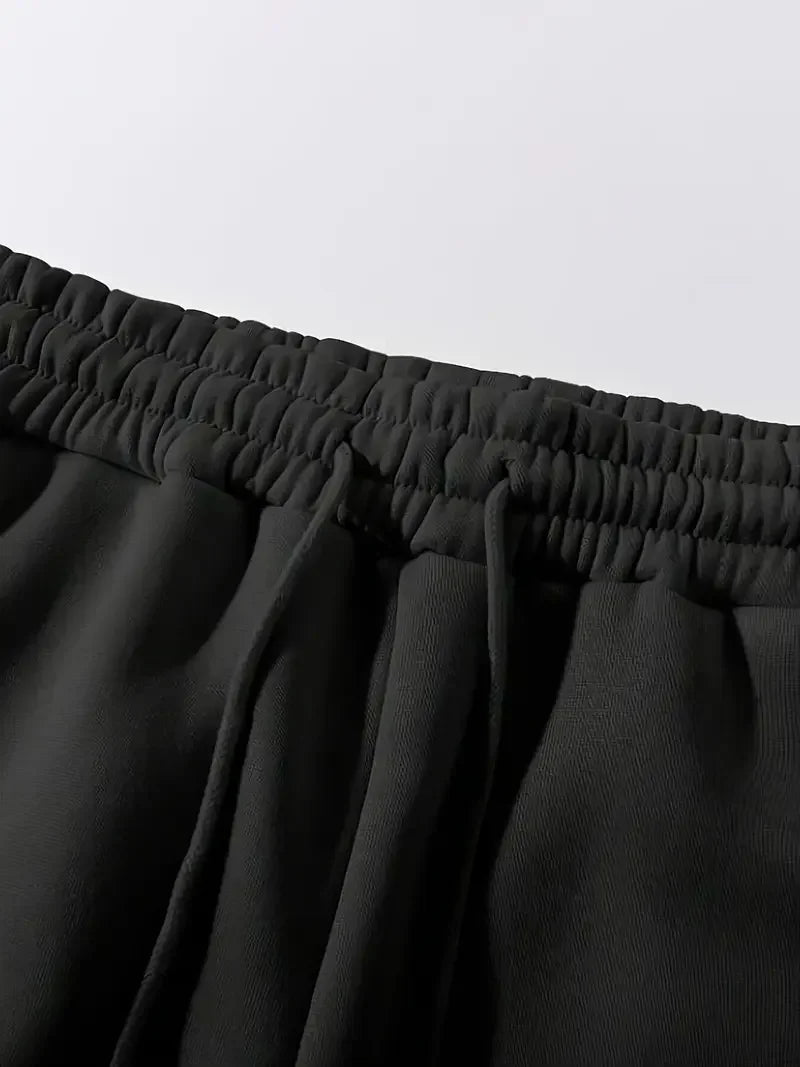Oversized Wide Leg Cotton Sweatpants