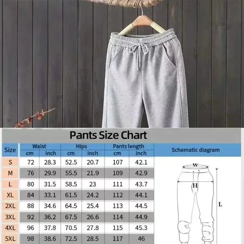 Oversized Wide Leg Cotton Sweatpants