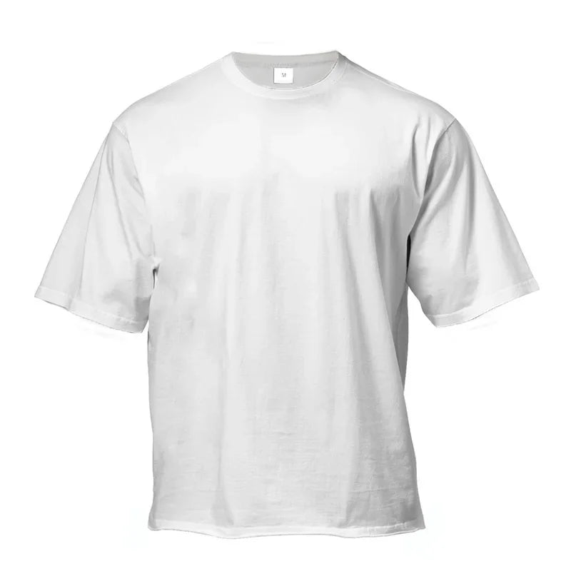 Oversized Dropped Shoulder Cotton Tee
