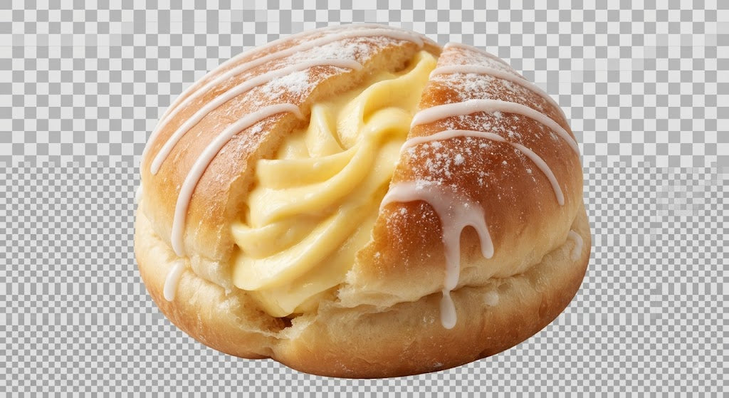Vanilla Custard Donut