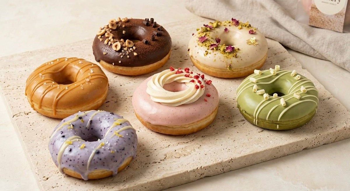 A selection of Pellira sweet and savoury food products arranged together